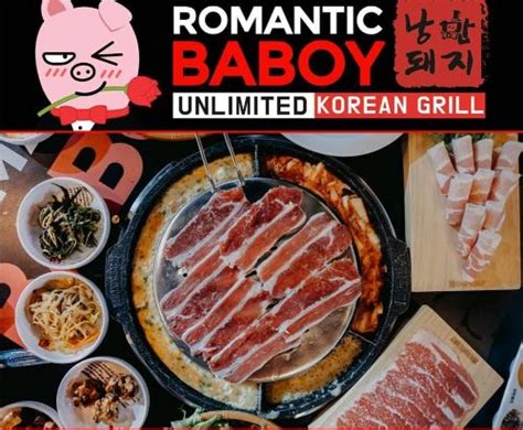 ROMANTIC BABOY BRANCHES & MENU (Complete List) .